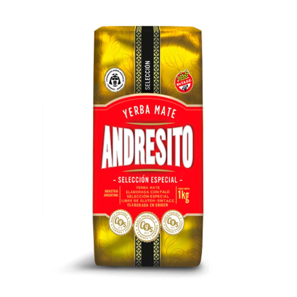 Andresito Selección Especial Yerba Mate 1kg - Sabor Austral Market