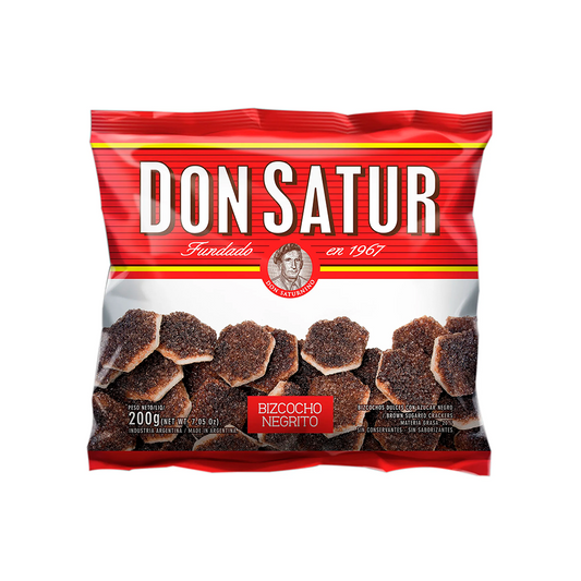 Don Satur Black Biscuits 200g