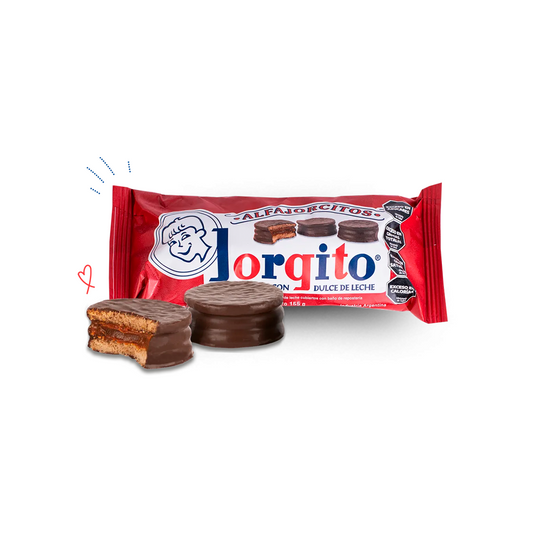 Jorgito Mini Dark Chocolate Alfajorcitos 155g