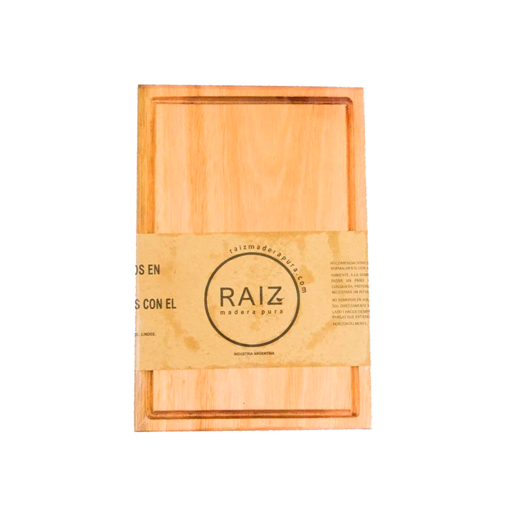Argentinian BBQ Wooden Plates – RAIZ (6 pack)