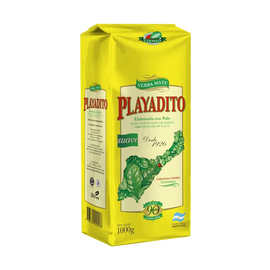 Playadito Traditional Yerba Mate 1kg - Sabor Austral Market