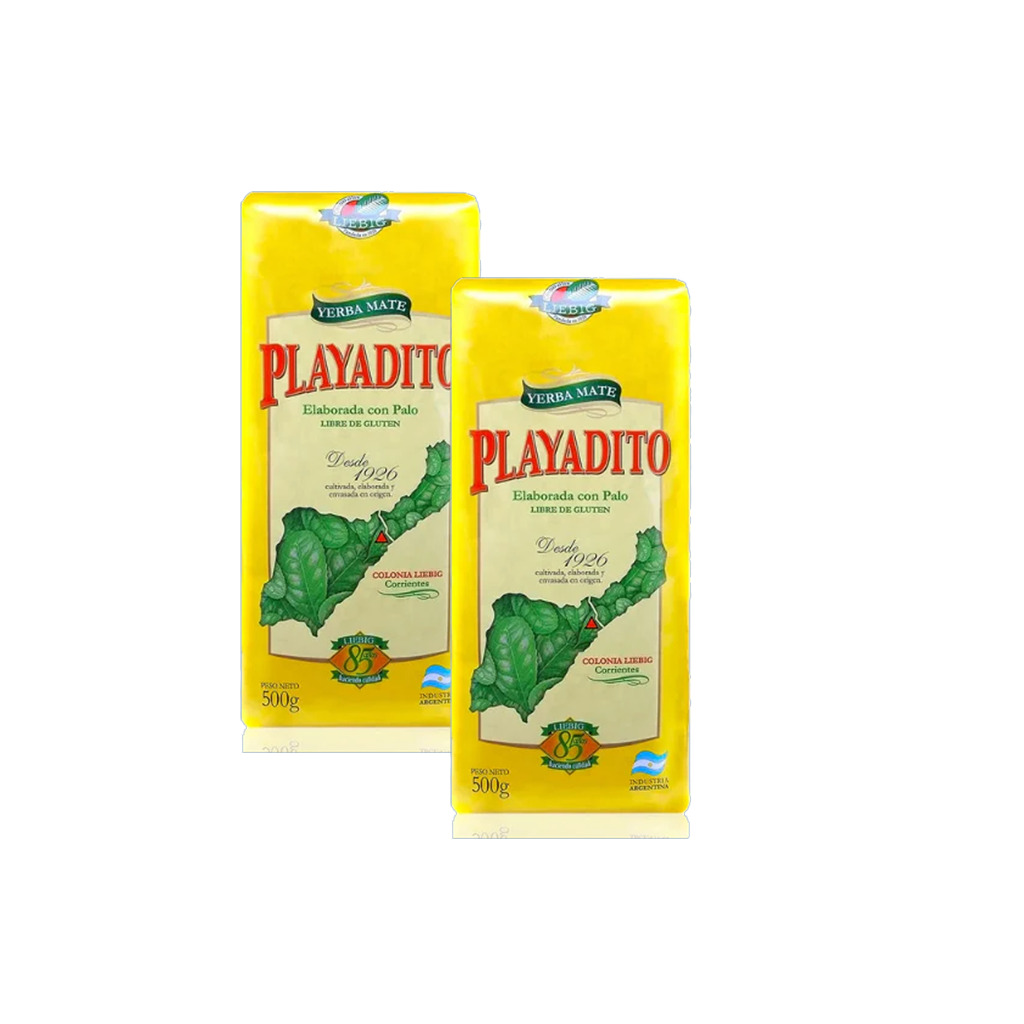 Yerba Mate Playadito 500g x2